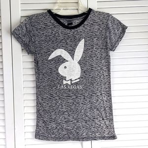 Las Vegas playboy bunny sheer top-small